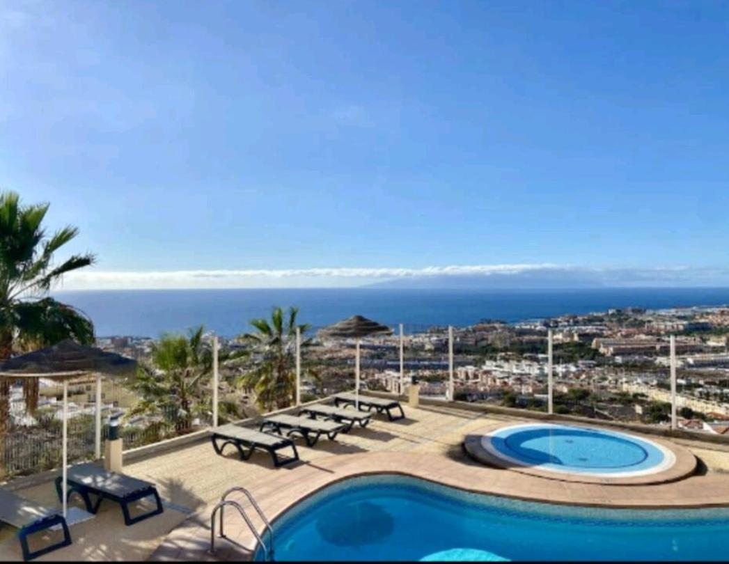 Luxury Sunset 408 Heated Pool With Air Condition And Sea Views Costa Adeje  Exterior foto