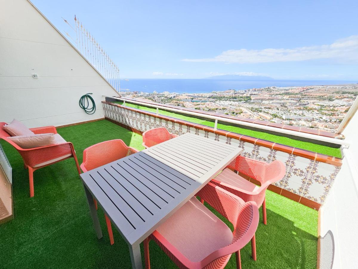 Luxury Sunset 408 Heated Pool With Air Condition And Sea Views Costa Adeje  Exterior foto